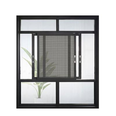 China Aluminum Profile Folding Screen Alucasa Pegatinas Foshan Window Sliding Windows for sale