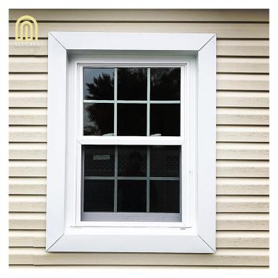 China Aluminum Thermal Stained Glass Curtains Double Hung Window Roof Double Glazed Screen Break Window Curtain Magnetic Glass Tent Window for sale