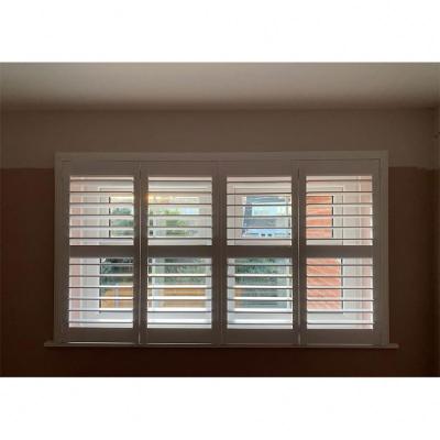 China Alucasa Modern Home Window Plantation Interior Venetian Shutters With Blinds for sale