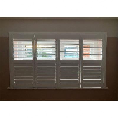 China Modern Alucasa Factory Customized Plantation Aluminum Shutter Windows Blind Canopy for sale