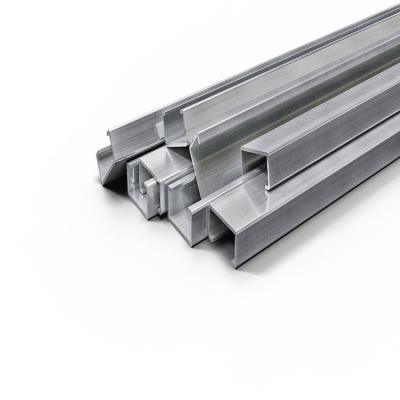 China Steel Structure Building Finely Processed Customized Channel 316L Stainless Steel Channel for sale