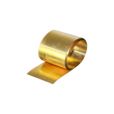 China Decoration Industry Brass Strip Coil Brass Plate High Quality Copper Coil Bar for sale