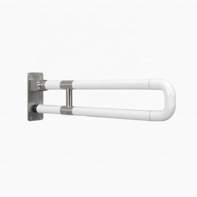 China Bathroom Safety Grab Bar Disability Grab Bars Toliet Folding Modern White Nylon Grab Bar for sale