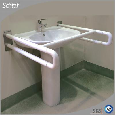 China Heavy Load Capacity Modern Disabled Accessories Grab Rails For Modern Wash Basin Disability Grab Bars for sale