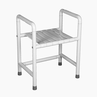 China White SCHTAF Mobile Shower Seat Stool Chairs For Handicapped Showers for sale