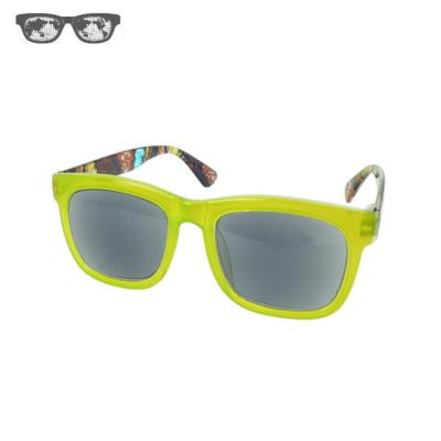 China Fashion Sunglasses Fluorescent Colors Shape Sunglasses for sale