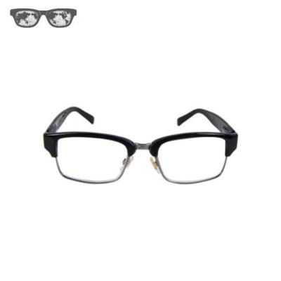 China For reading glass classic design square shape and shiny metal mix copper glasses coat piece for sale