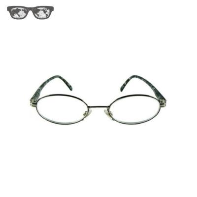 China For retro reading glasses round style shape and frame prescription copper material glasses for sale