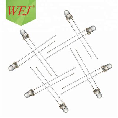 China AlGaInP Factory DIP 3mm High Brightness White DIP LED DIODE for sale