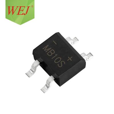 China Automotive Rectifier Bridge Diode MB10S 0.5A 1000V Bridge Diode for sale