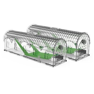 China 2021 Best Selling Viable Sensitive Trigger Plastic X-PEST Amazon Mouse Rat Rodent Trap Cage With Humane Air Hole Mouse Trap for sale