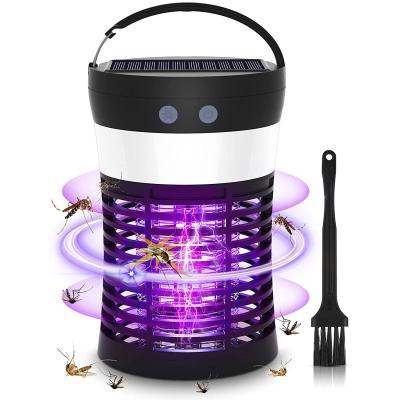 China Confirmed Indoor Mosquito Zapper Trap Zapper Solar Powered USB Electronic Mosquito Repellent Waterproof Insect Pursuit Anti Mosquito for sale