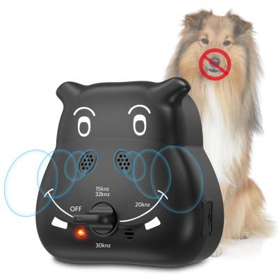 China Viable Automatic Ultrasonic Dog Bark Deterrent With 3 Volume Adjustable Levels Rechargeable Anti Barking Device Bark Control Device for sale