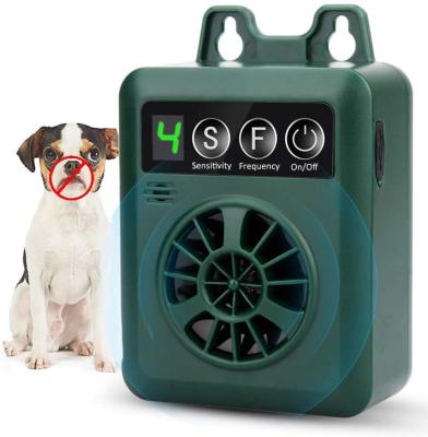 China Viable Trainning Portable Smart Clicker Rechargeable Dog Safety To Pet And Kid Ultrasonic Bark Control Device Dog Trainning Device for sale