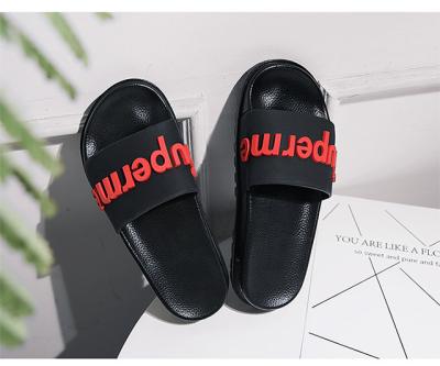 China Cushioning Big Shoes Beach Slide Flat Slipper, New Design Personalized Slides, High Quality Air Cushion Slippers for sale