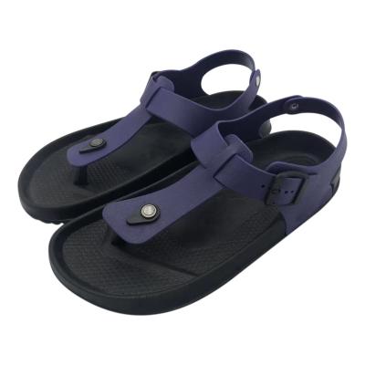 China Wholesale New Men's Shoes Waterproof Man Sandals Male Bathroom Slipper Garden Slides Lightweight EVA Beach Slippers Manufacturer for sale