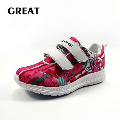 China Greatshoe factory price brand sport children's breathable shoes, china kid sport shoes china for sale