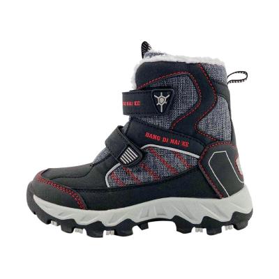 China Outdoor Breathable Waterproof Kids Shoes Boys Climbing Mountain Shoes Kids Sports Trekking Boots Sneaker Ankle Increasing Shoes for sale