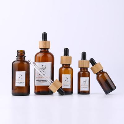 China 10ml High Quality Essential Cosmetic Amber Glass Dropper Bottle For Packaging for sale