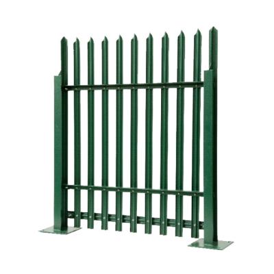 China Easily Assembled Hot Sale Garden Buildings Operate Coated Palisade Fence for sale