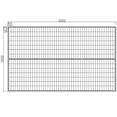 China Easily Assembled Hot Sale China Manufacture BRC Barrier High Quality In Low Price for sale