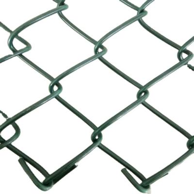 China Wholesale Easily Assembled Used Black Chain Link Fence For Sale Hot Dipped Galvanized Chain Link Fence for sale