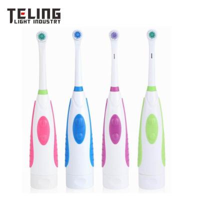 China Personal Care Portable Waterproof Battery Operated Popular Electronic Toothbrush for sale