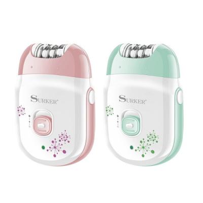 China Hotel USB Rechargeable Stainless Steel Blade Electric Lady Hair Epilator Professional for sale