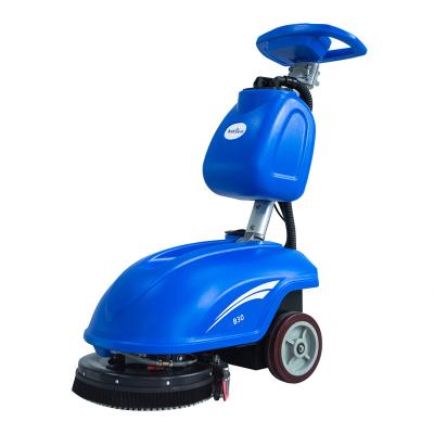 China Hotels Hot Selling And High Quality Durable Fully Automatic Floor Scrubber Walk-Behind Floor Hand Scrubber for sale