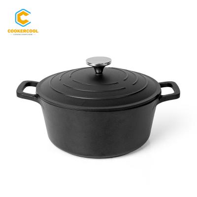 China New Design Sustainable Kitchen Cookercool Aluminum Cooking Pot Die Cast Non-stick Coating Cookware for sale