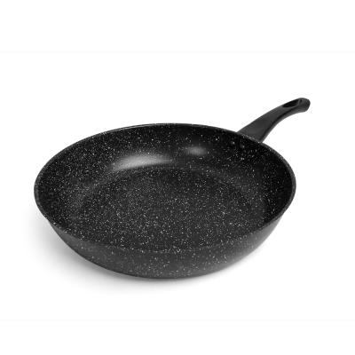 China Art Decor High Quality Professional Carbon Steel Non-Stick Frying Pans for sale