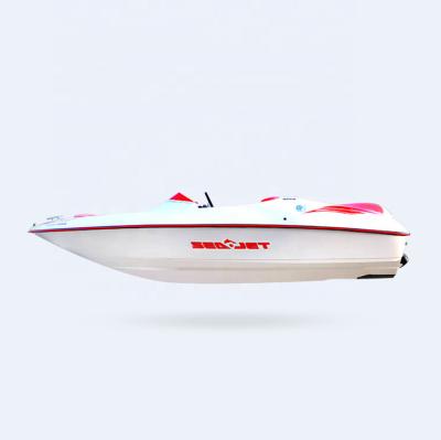 China Hison Fiberglass Customized Products Fiberglass Jet Boats Small Motor Boat CE Approved Powerboat for sale