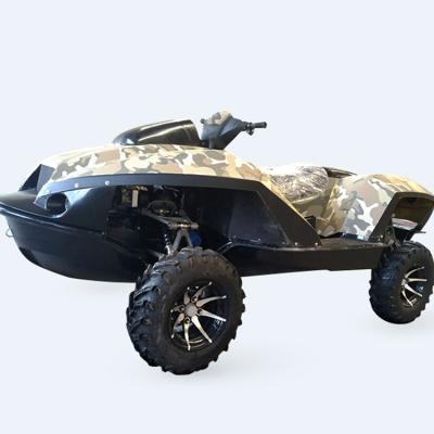 China Fiberglass Hison Good Quality Amphibious Vehicles Professional Water Sport Quadski ATV for sale