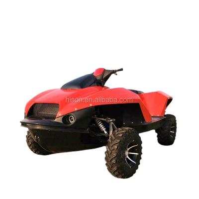 China Factory Wholesale Price Fiberglass Hison Touring Jet Ski Amphibious Vehicle Motorboat 40-80km/h for sale