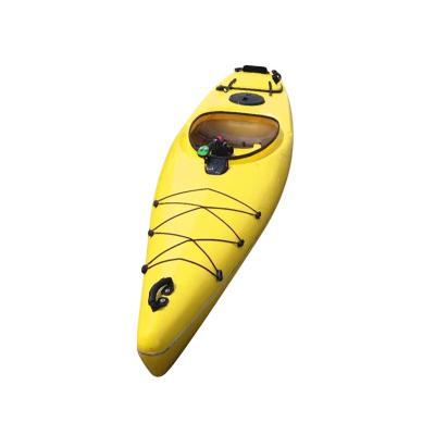 China Fiberglass Professional Design Jet Engine Powered Canoe Surf Vessel 4 Stroke Personal Harness Kayak Boat Fish Boat for sale