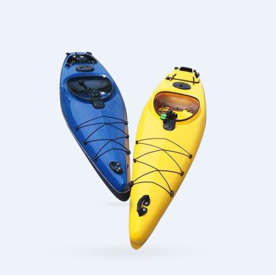 China Custom Fiberglass 2022 Durable Water Sports Kayak Canoe Single Kayak Fishing Kayak for sale