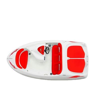 China Hot Sale 6 Seats Fiberglass Double Seats Fiberglass Motor Boat Hulls Luxury Yacht for sale