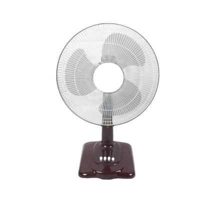 China Fashionable 16inch Indoor Hotel Table Fan Features With Strong Wind for sale