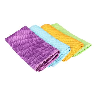 China Viable Aquarium Fish Tank Cleaning Cloth Double Sided Aquarium Glass Cleaning Cloth for sale