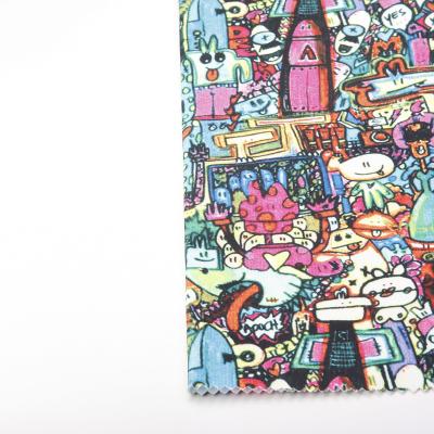 China Hot Sale High Tensile Canvas 100%Polyester Tear-Resistant Digital Printed Fabric for sale