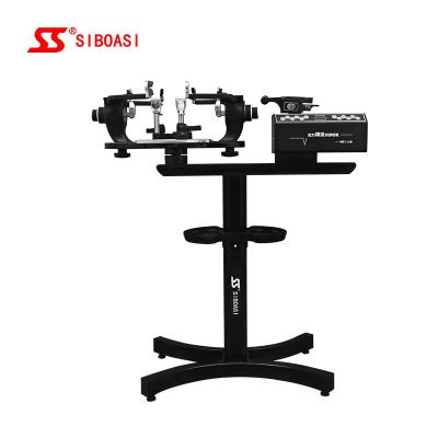 중국 Micro-Computer Tennis Racket Stringing Machine SIBOASI Wooden Frame 40 KG 판매용