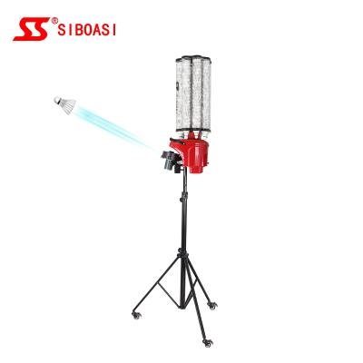 Cina S3025 smart versatile portable badminton shooting machine with remote control for sports club and training camp in vendita