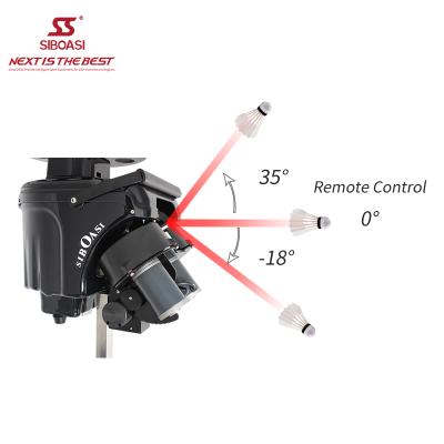 중국 Intelligent Badminton Feeder Machine SIBOASI S4025 For Badminton Training 판매용