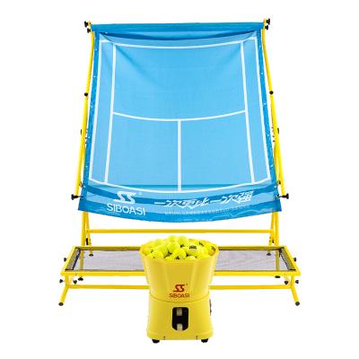 China SIBOASI TTS2000 Smart Tennis Trainer Net  For Tennis Training 8.8KG AC for sale