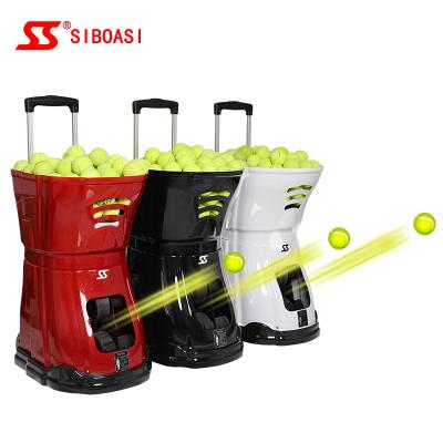 Cina SIBOASI S2015 Automatic Tennis Shooting Machine 150W AC 110V/220V 20-140 Km/H 2-6sec / Ball in vendita