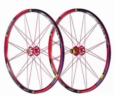 China Strong Durable Aluminum Bicycle Rims 26 Inch Mountain Bike Rims With 2x Spoke for sale