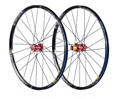 China Tireless DH / XC Aluminum Bicycle Wheels 29er Mountain Bike Wheels for sale