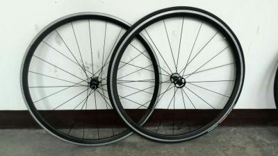 China Super Light Weight Stiff 700C 30mm Carbon Tubular Wheelset Carbon Fiber Bicycle Rims for sale