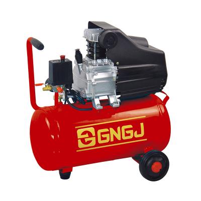 China 8 bar mini piston style lower prices lubricated portable electric direct driven air compressor for sale for sale