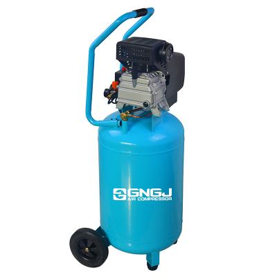 China Chinese Industrial Heavy Duty Movable Direct Driven Air Compressor Lubricated With Vertical Tank for sale